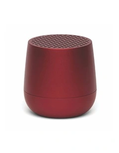 Lexon Mino  Mini Bluetooth Speaker - Red