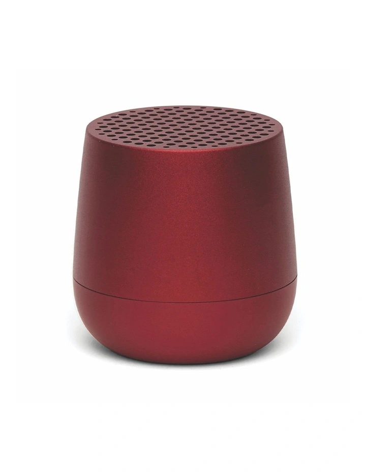 Lexon Mino Mini Bluetooth Speaker - Red image 1