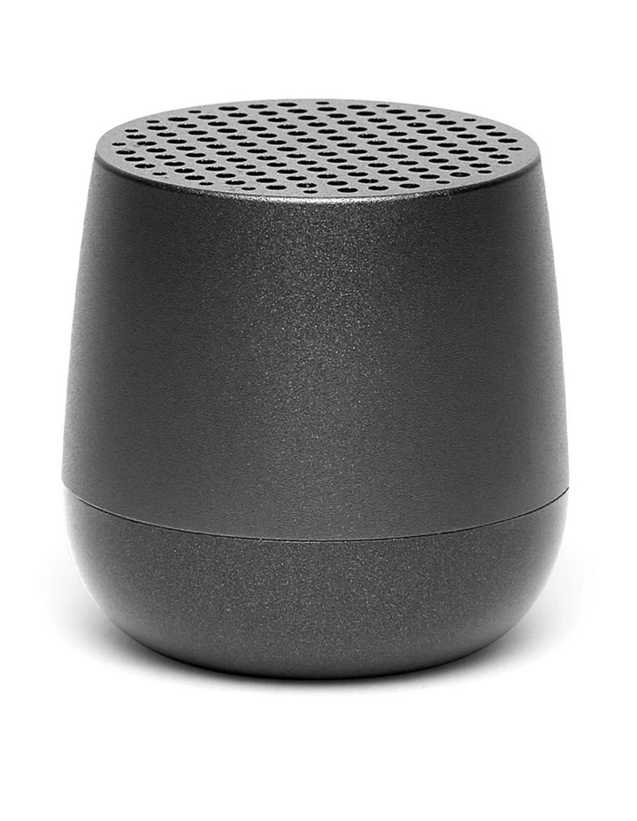 Lexon Mino Mini Bluetooth Speaker - Gunmetal image 1