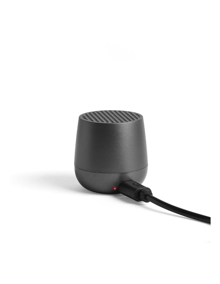 Lexon Mino Mini Bluetooth Speaker - Gunmetal image 2