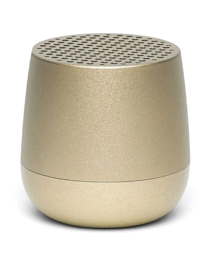 Lexon Mino Mini Bluetooth Speaker - Gold image 1