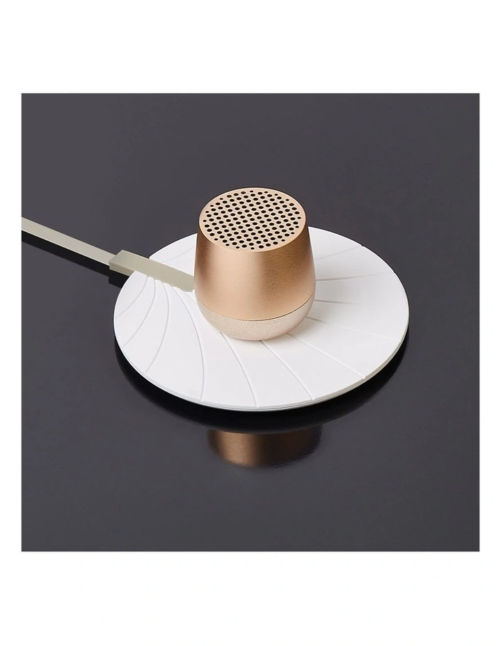 Lexon Mino Mini Bluetooth Speaker - Gold image 3
