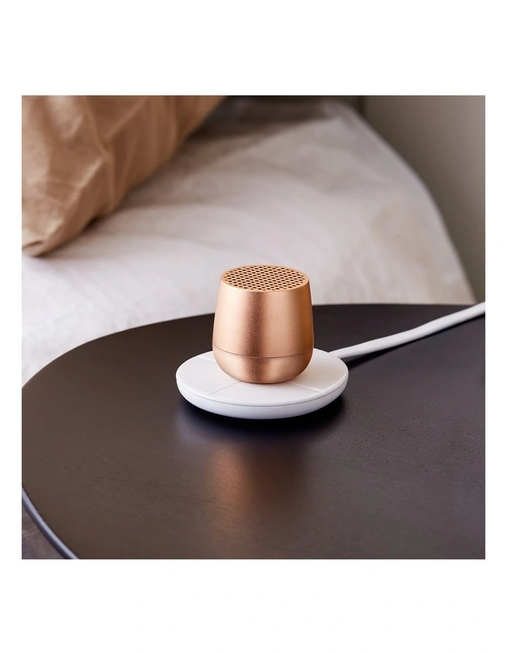 Lexon Mino Mini Bluetooth Speaker - Gold image 5