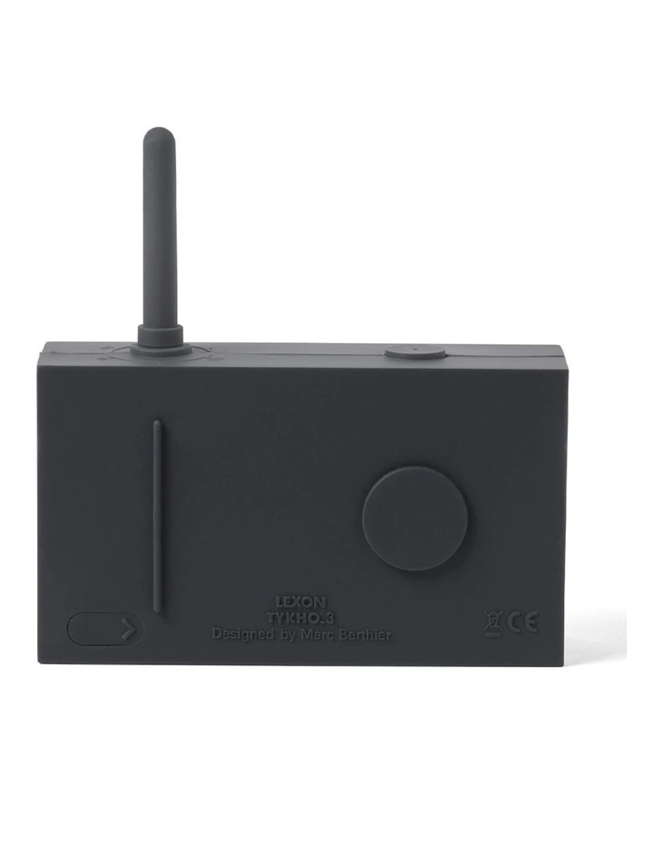 Lexon Thykho 3 Fm Radio & Bluetooth Speaker - Grey image 2