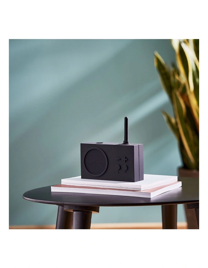 Lexon Thykho 3 Fm Radio & Bluetooth Speaker - Grey image 4