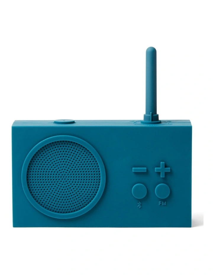 Lexon Thykho 3 Fm Radio & Bluetooth Speaker - Duck Blue image 1