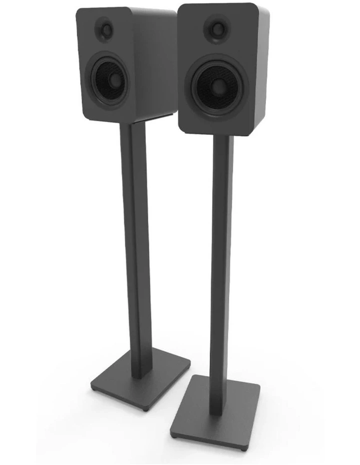 Kanto ST34 34 Universal Bookshelf Speaker Floor Stand - Black, Pair image 2