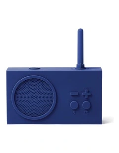 Lexon Thykho 3 Fm Radio & Bluetooth Speaker - Dark Blue