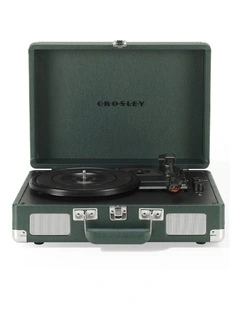 Crosley Cruiser Bluetooth Portable Turntable - Emerald Green