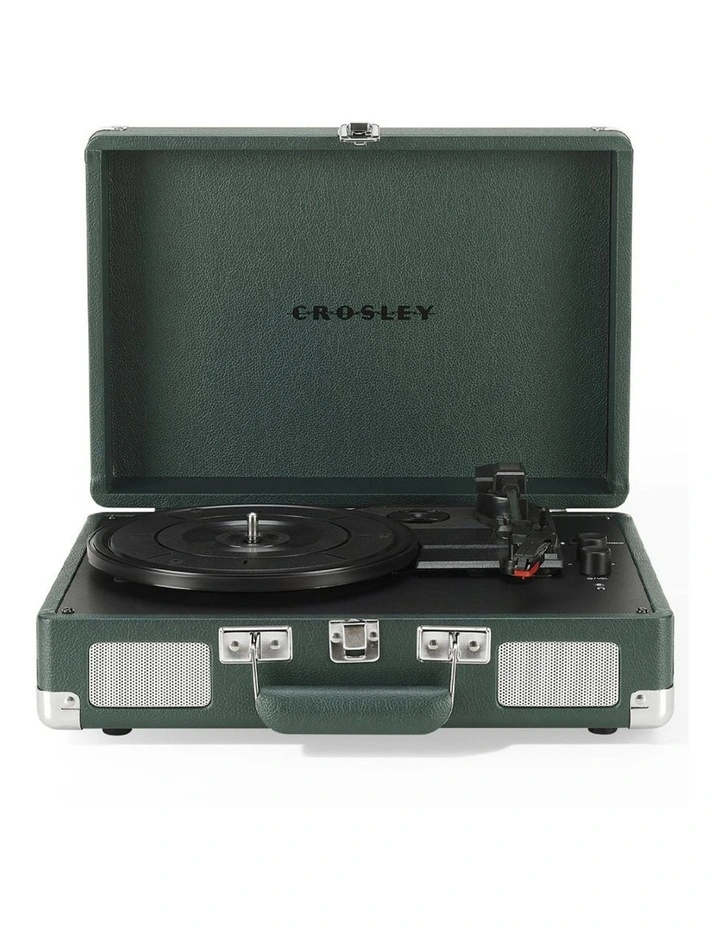 Crosley Cruiser Bluetooth Portable Turntable - Emerald Green image 1