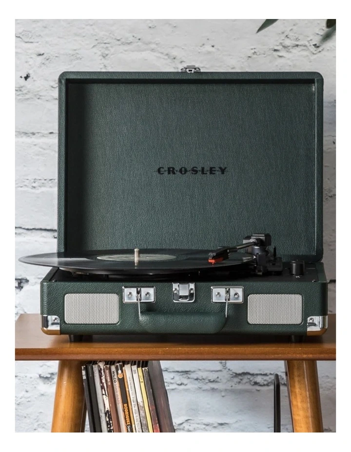 Crosley Cruiser Bluetooth Portable Turntable - Emerald Green image 4