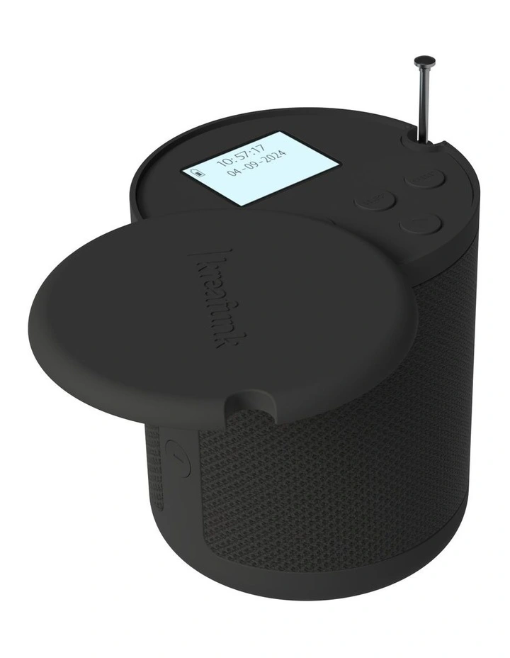 Kreafunk Dabbie Dab /Fm Radio W/ Bluetooth - Black image 2