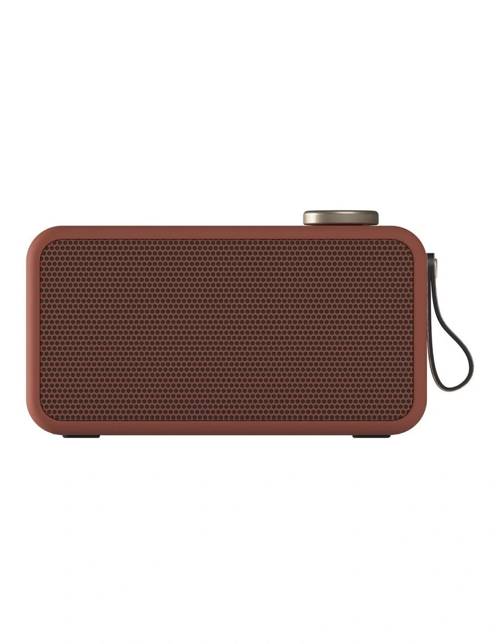 Kreafunk Atune 2 Dab /Fm Radio W/ Bluetooth - Terracotta image 1