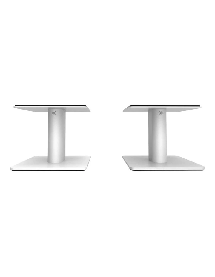 Kanto SP6HDW 6 Tall Universal Desktop Speaker Stand - Pair, White image 3