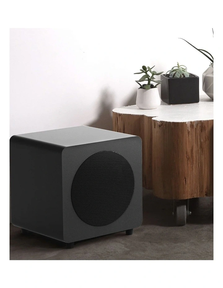 Kanto SUB8 300W 8 Sealed Powered Subwoofer, Matte Black image 4