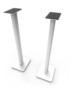 Kanto SP32PLW 32 Tall Bookshelf Speaker Floor Stands - Pair, White
