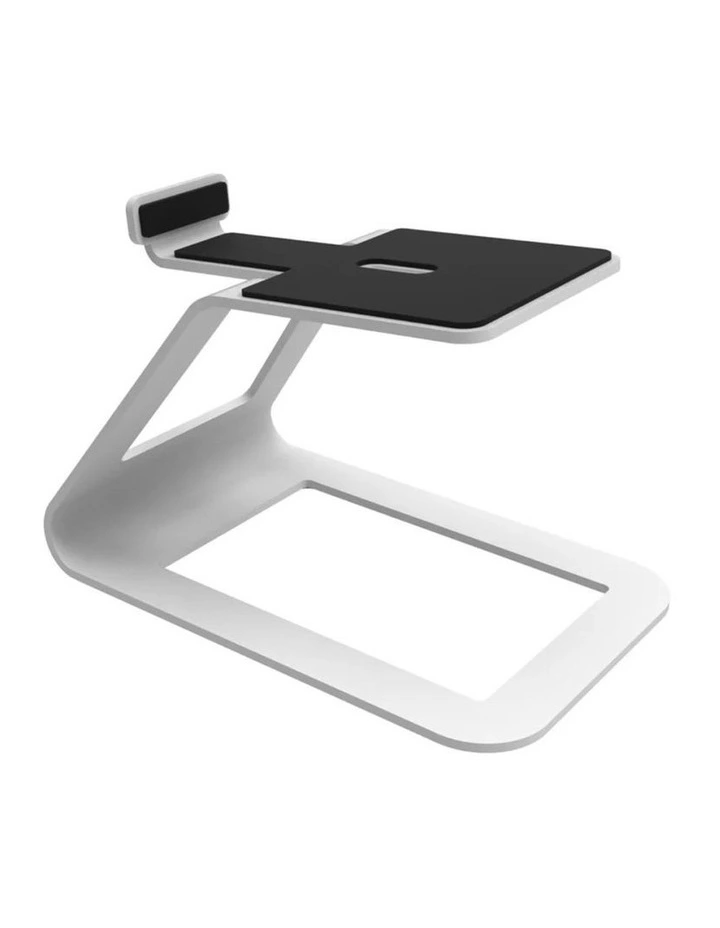 Kanto SE4W Elevated Desktop Speaker Stands for Midsize Speakers - Pair, White image 3