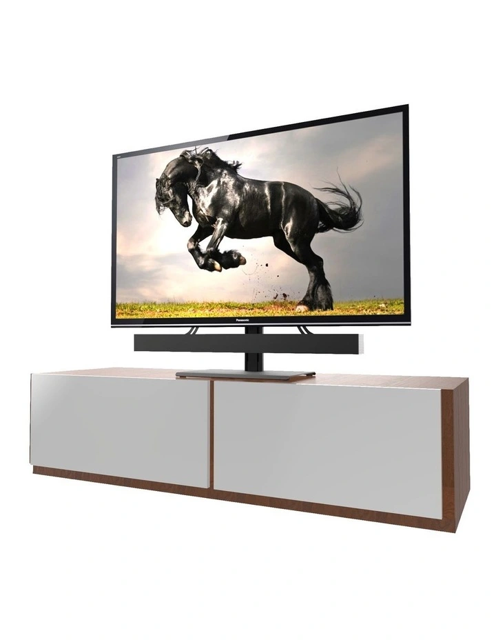 Kanto TTS100 Height Adjustable and Swivelling Tabletop TV Stand for 37 - 75 TVs image 6