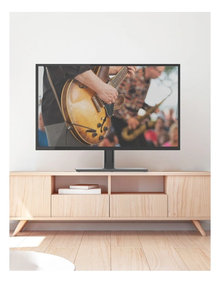Kanto TTS100 Height Adjustable and Swivelling Tabletop TV Stand for 37 - 75 TVs image 7