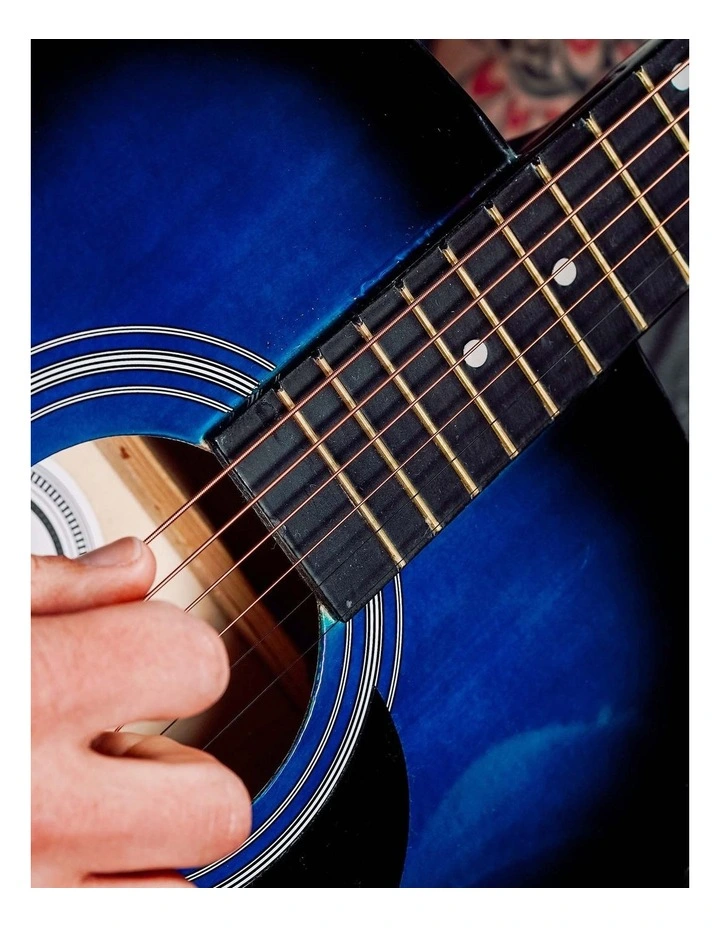 Acoustic Guitar Premium Pack in Blueburst image 4