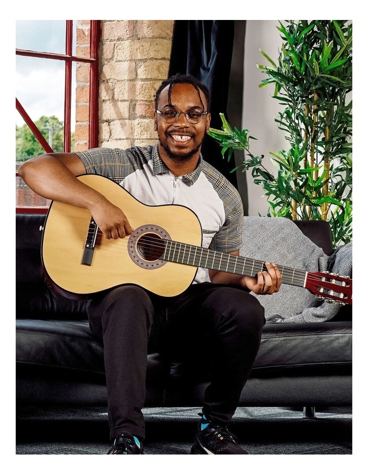 3rd Avenue Full Size Classical Guitar Pack - Natural image 2