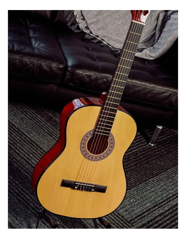 3rd Avenue Full Size Classical Guitar Pack - Natural image 3