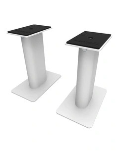Kanto SP9W 9 Tall Universal Desktop Speaker Stand - Pair, White