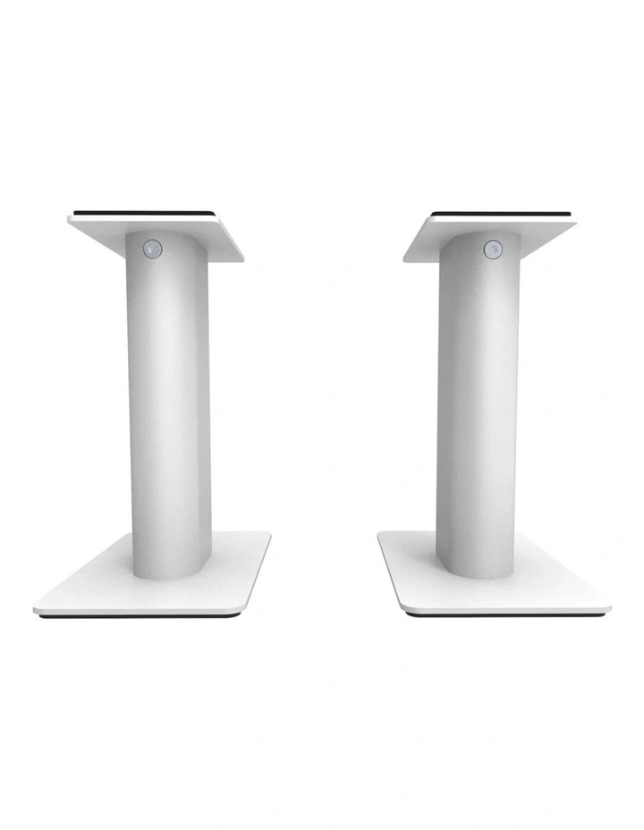 Kanto SP9W 9 Tall Universal Desktop Speaker Stand - Pair, White image 3