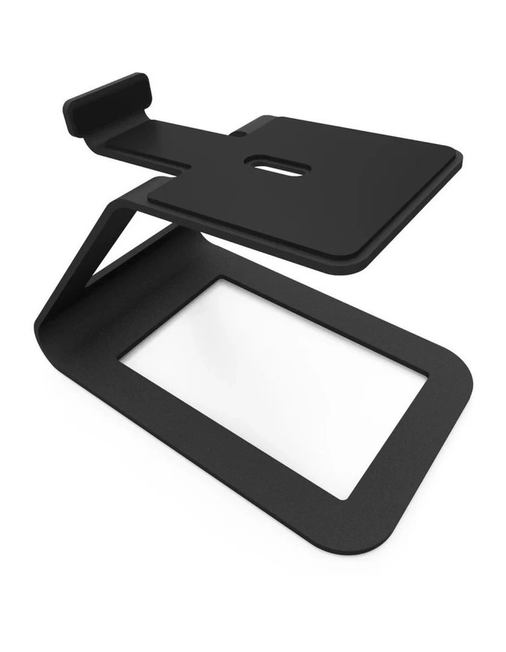 Kanto SE4 Elevated Desktop Speaker Stands for Midsize Speakers - Pair, Black image 3