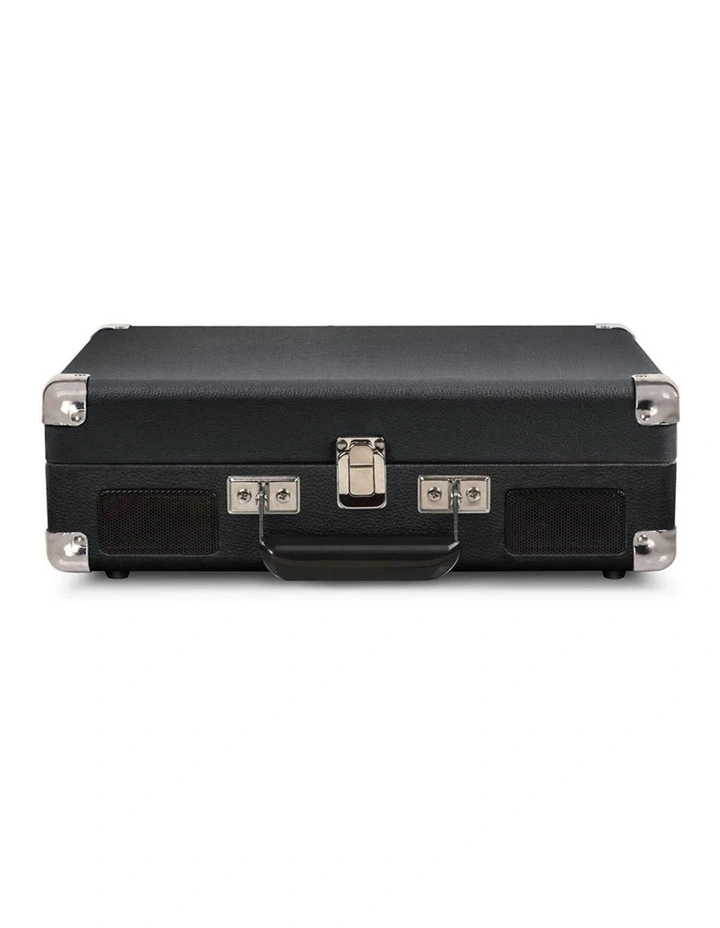 Crosley Cruiser Bluetooth Portable Turntable - Black   Bundled Crosley Record Storage Crate image 4