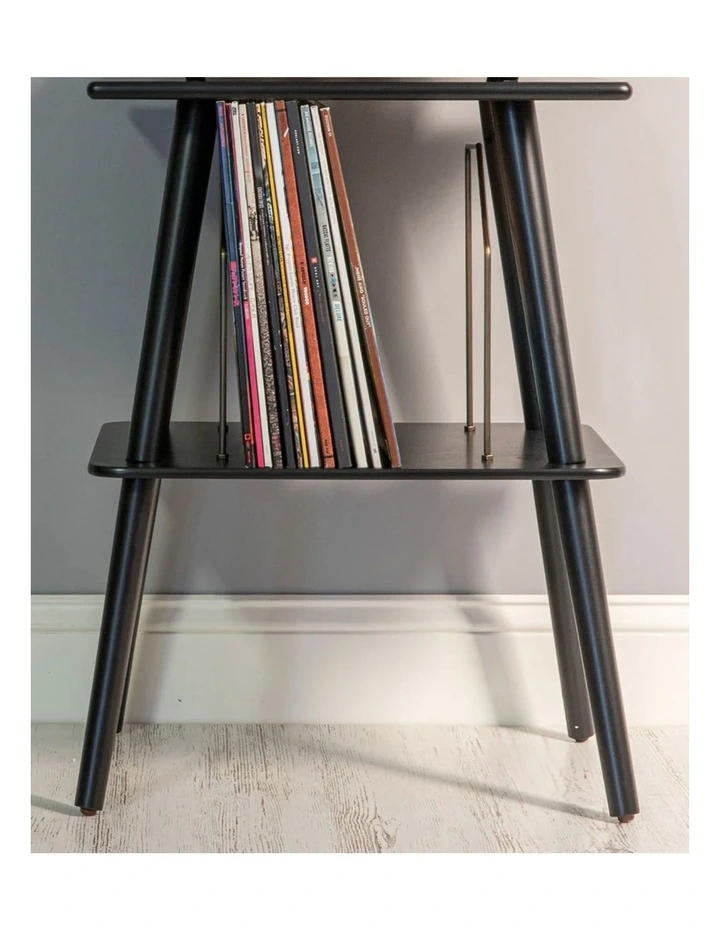 Crosley Cruiser Bluetooth Portable Turntable - Silver   Crosley Entertainment Stand Bundle image 6