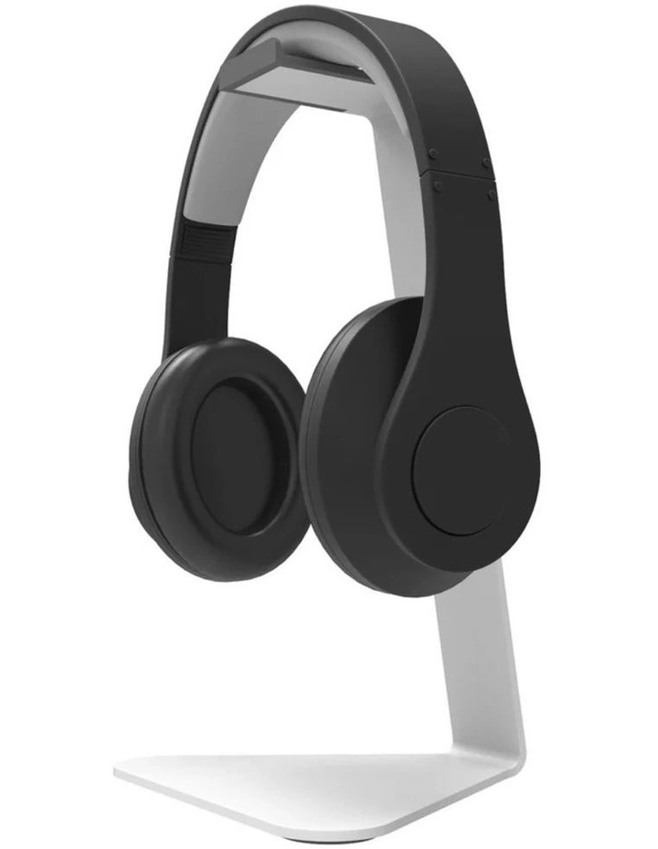 Kanto H1W Universal Desktop Headphone Stand, White image 1