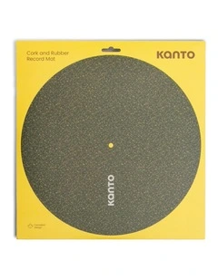 Kanto TT-CRM Anti-Static Cork and Rubber Turntable Mat