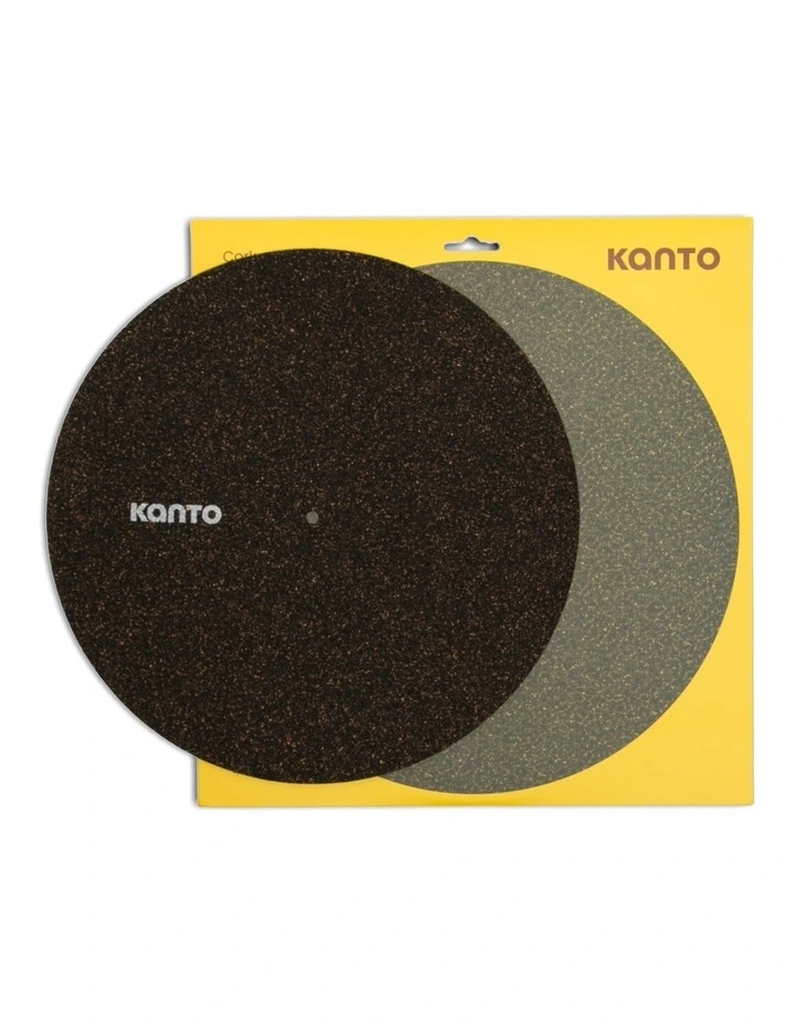 Kanto TT-CRM Anti-Static Cork and Rubber Turntable Mat image 2