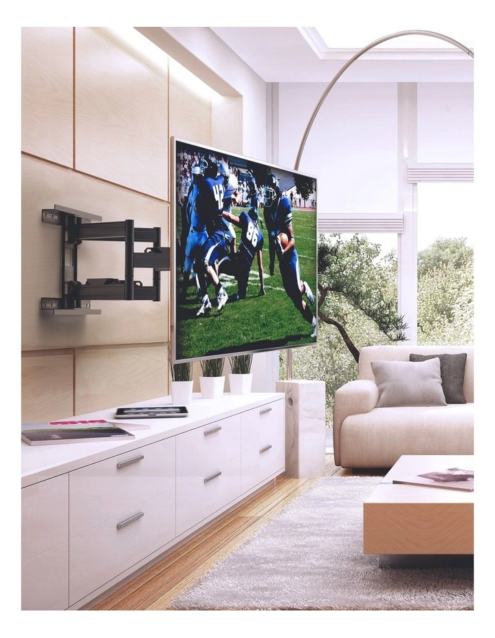 Kanto PDX650 Full Motion TV Wall Mount for 37 - 90 TVs, Black image 6