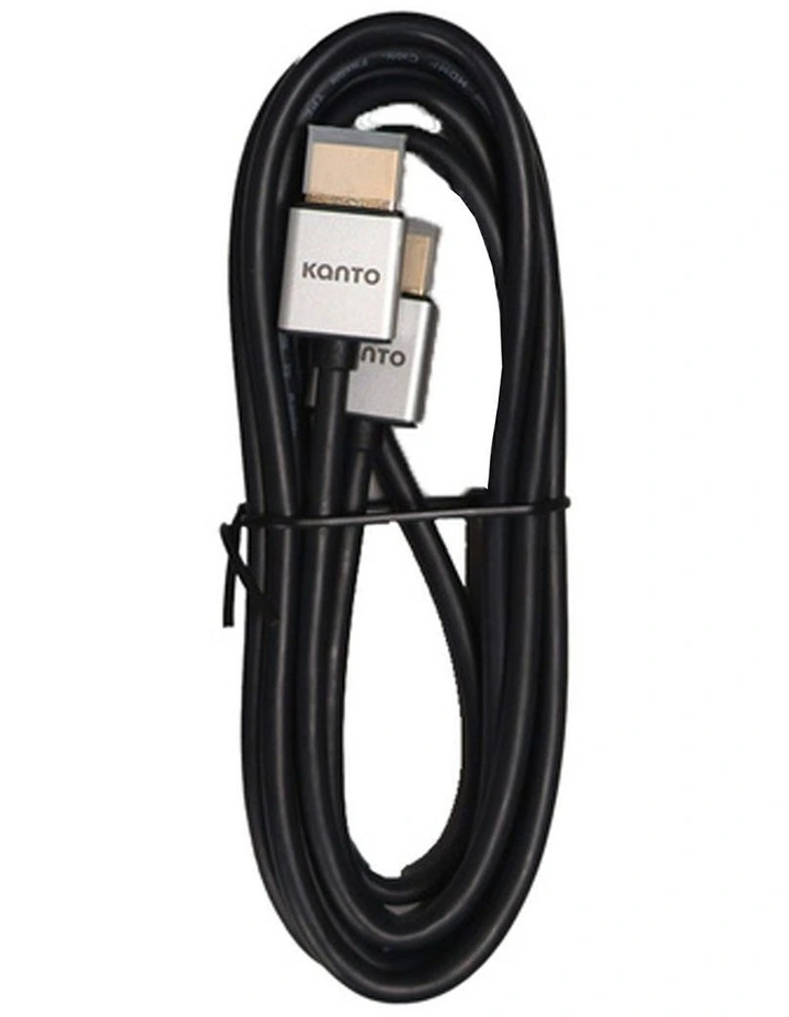 Kanto HD Performance Kit - Screen Cleaner, Microfibre Towel, 8K HDMI Cable, 2mtr image 3