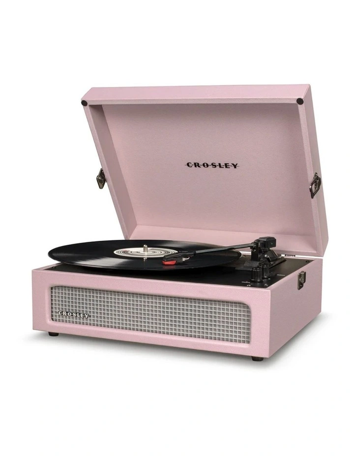 Crosley Voyager Amethyst - Bluetooth Portable Turntable & Record Storage Crate image 3