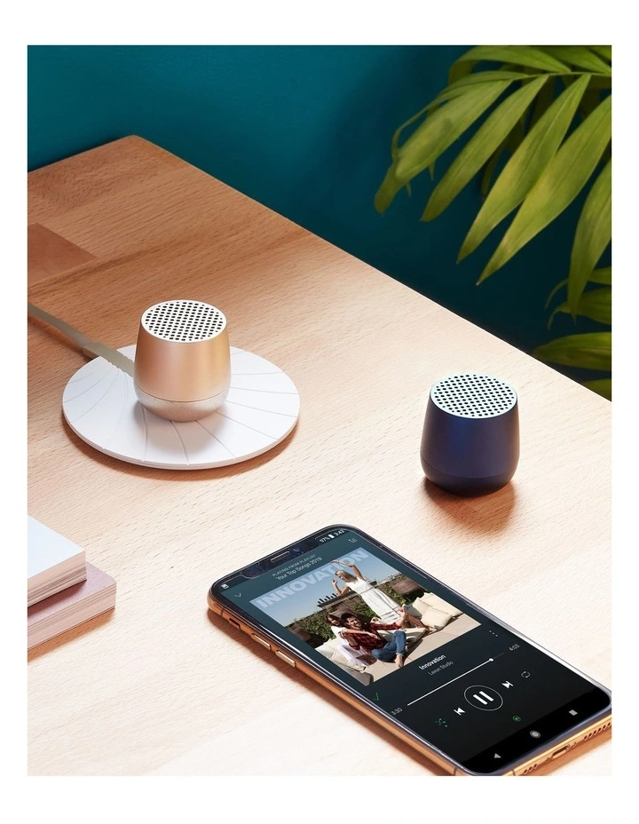 Lexon Mino  Mini Bluetooth Speaker - Alu Polish image 4
