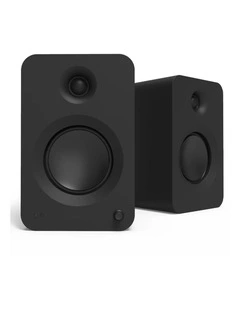 Kanto REN 200W Powered Bookshelf Speakers - Matte Black
