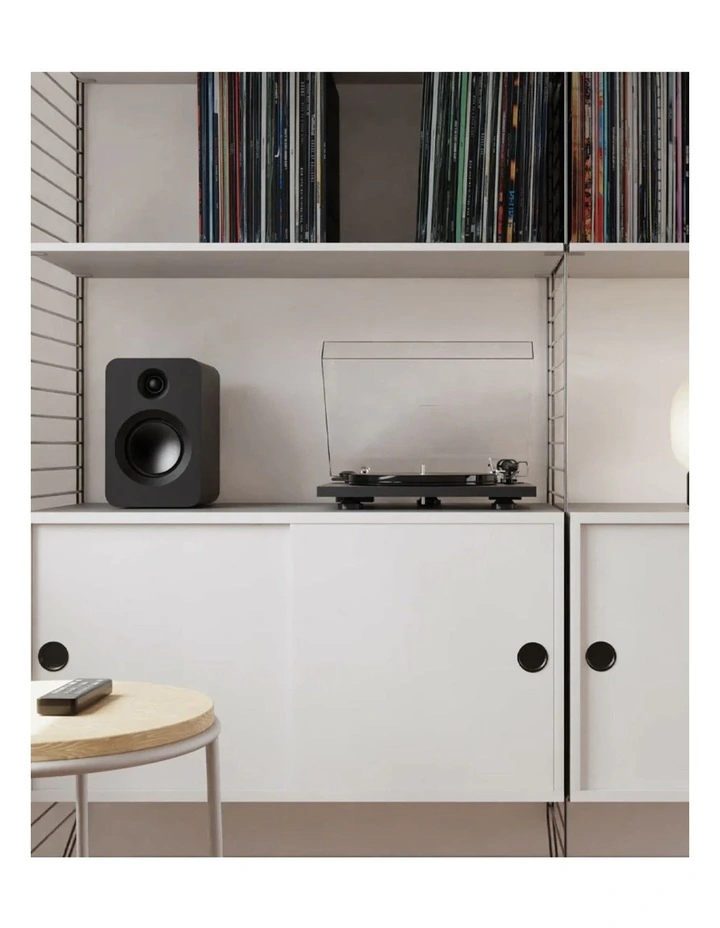 Kanto REN 200W Powered Bookshelf Speakers - Matte Black image 4