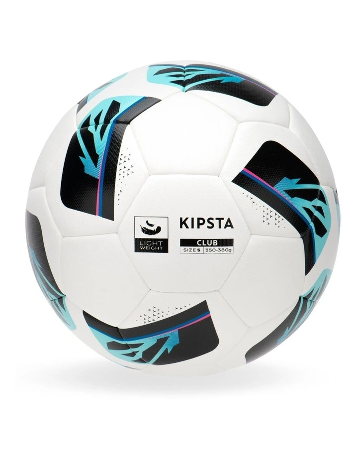 Decathlon | Size 5 Hybrid Football Club Ball Light - White image 1