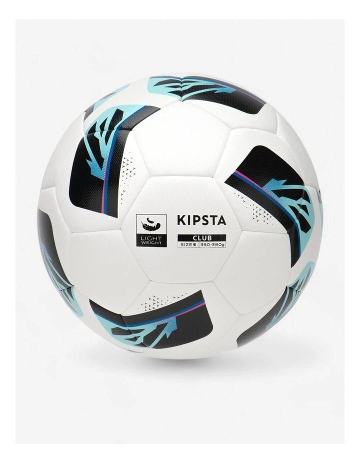 Decathlon | Size 5 Hybrid Football Club Ball Light - White image 2