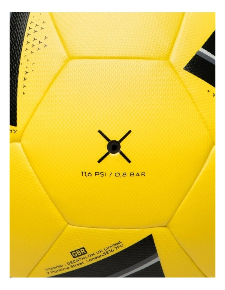 Decathlon | Size 5 FIFA Basic Football Club Hybrid - Yellow image 5