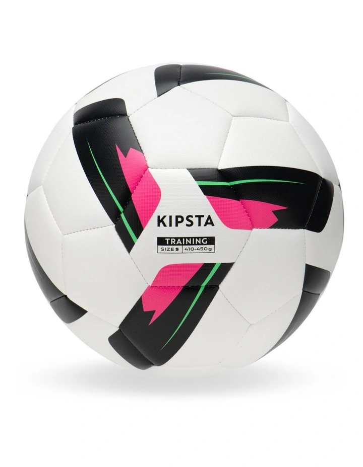 Decathlon | Size 5 Machine-Stitched Football Training Ball - White image 1