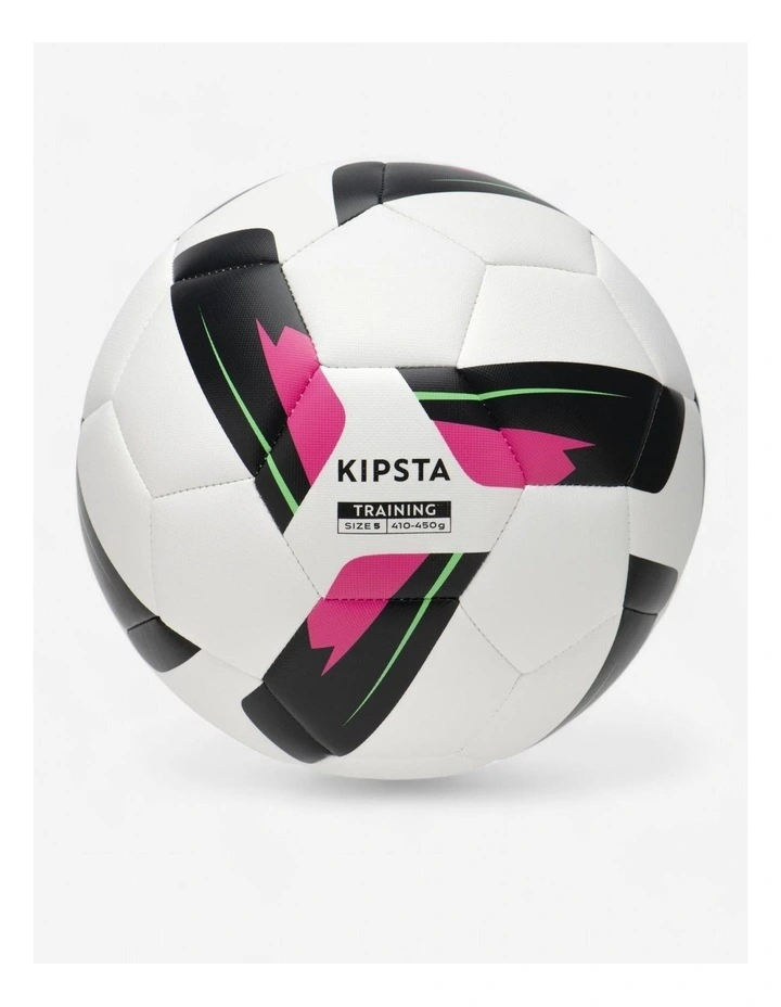 Decathlon | Size 5 Machine-Stitched Football Training Ball - White image 2