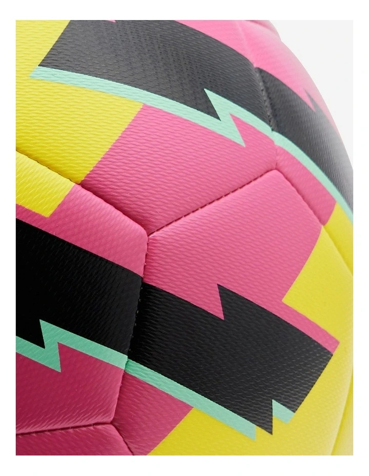 Decathlon | Football Light Learning Ball Size 5 - Yellow/Pink image 3