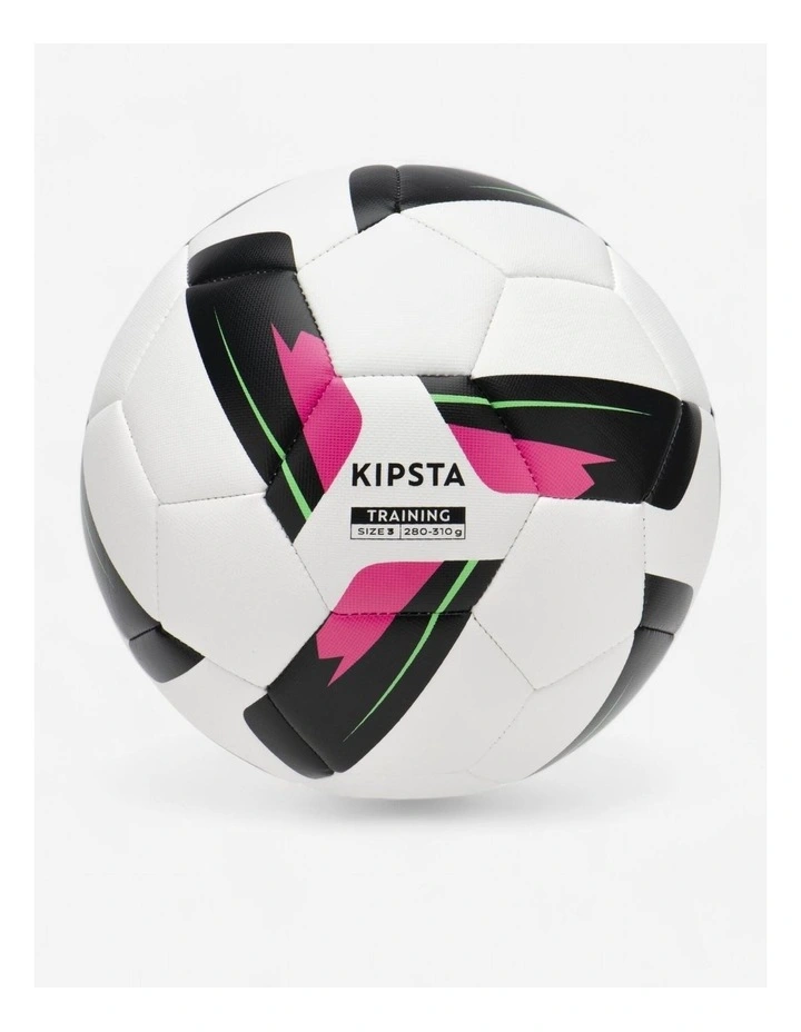 Decathlon | Size 3 Machine-Stitched Football Training Ball - White image 2