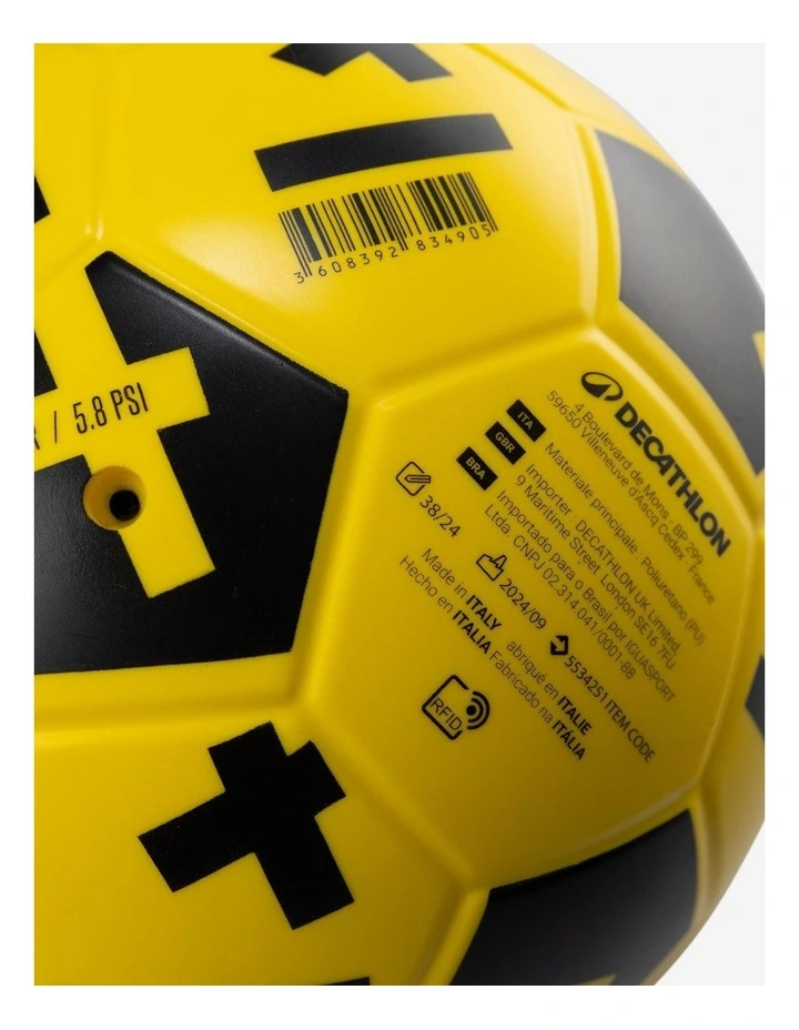 Decathlon | Foam Football S4 Ballground 500 - Yellow/Black image 4