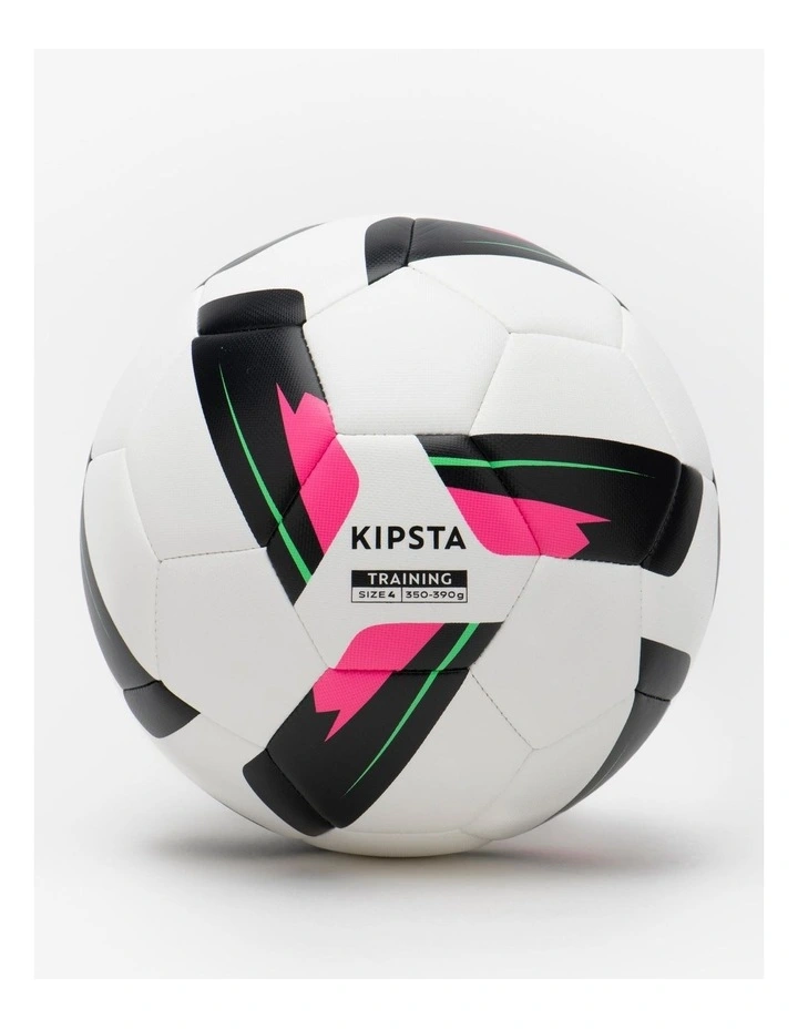 Decathlon | Size 4 Machine-Stitched Football Training Ball - White image 6