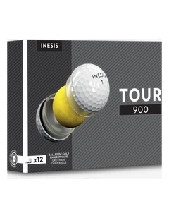 Decathlon | GOLF BALLS x12 - INESIS TOUR 900 WHITE